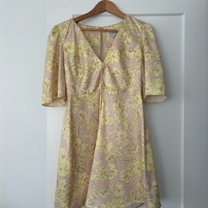 Floral Yellow Dress Park & Fifth